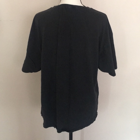 ZARA Grey rock n roll T Shirt with Design like NEW - Picture 4 of 5